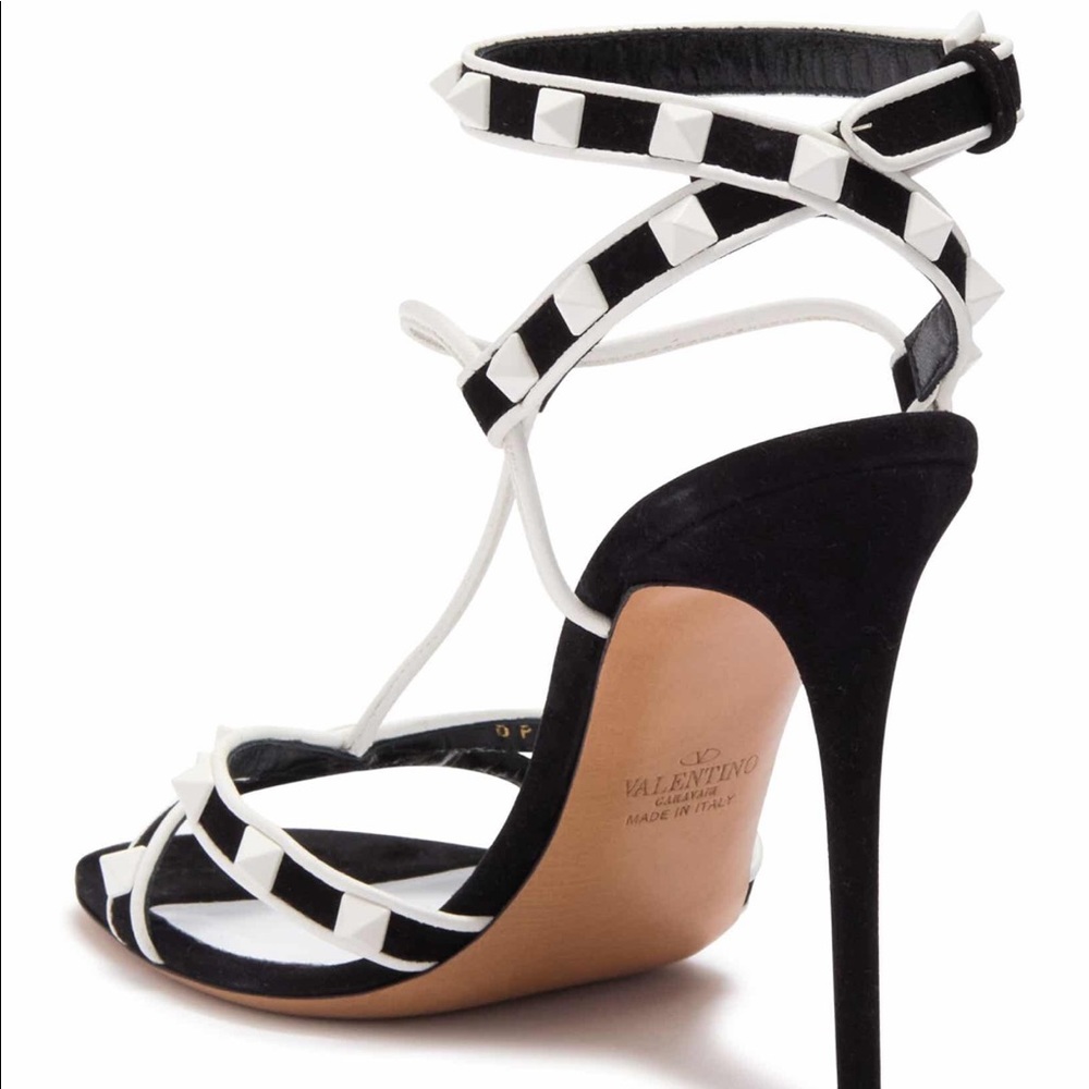 NEW Valentino Garavani Rockstud Sandals 36.5 - Picture 12 of 14